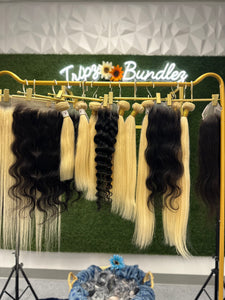 RAW DOUBLE WEFT EXTENSIONS  💎💎T'LUX💎💎 "TRIPZ LUXURY HAIR LINE"