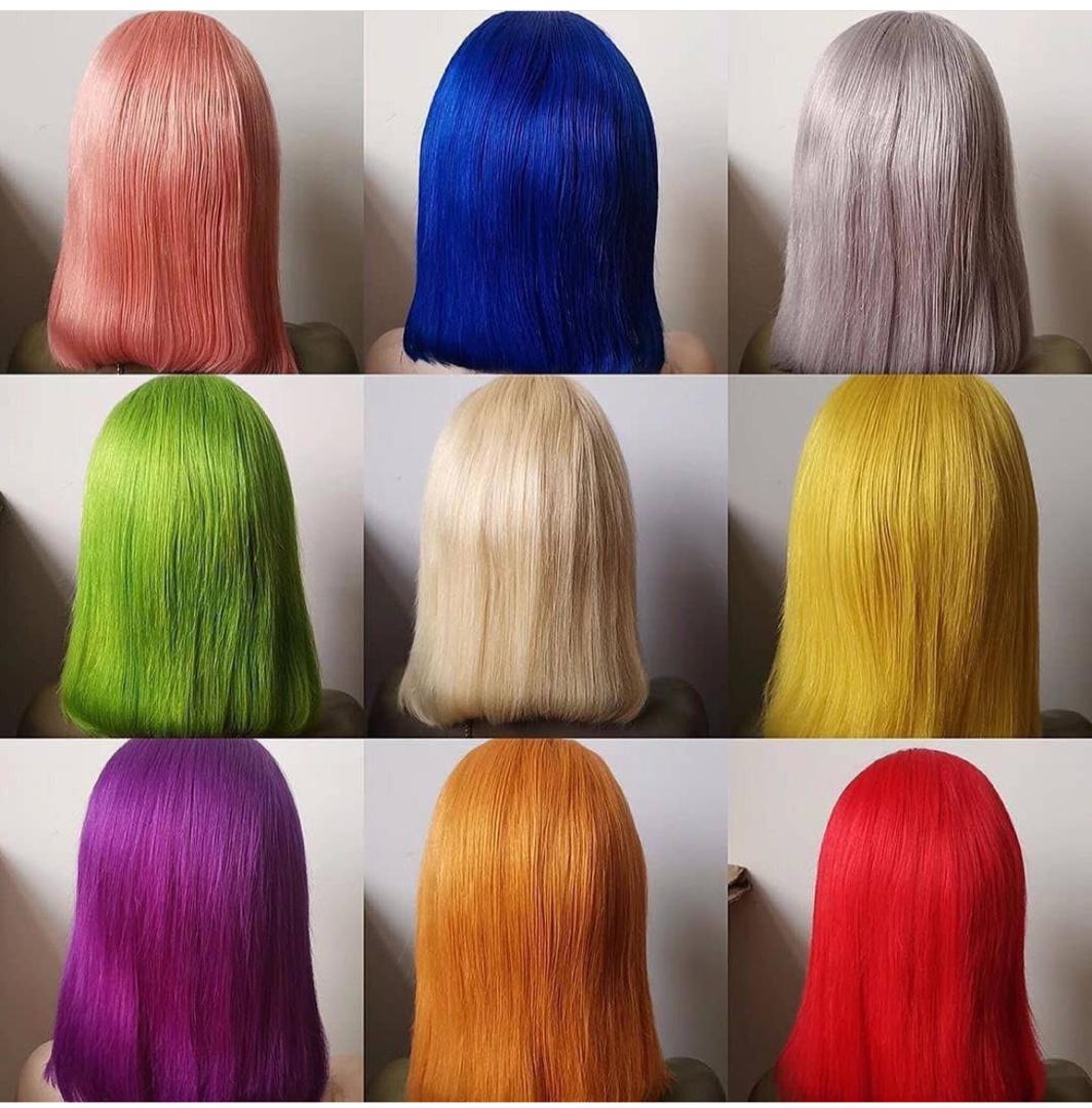 Lace Front Color Bob Wigs