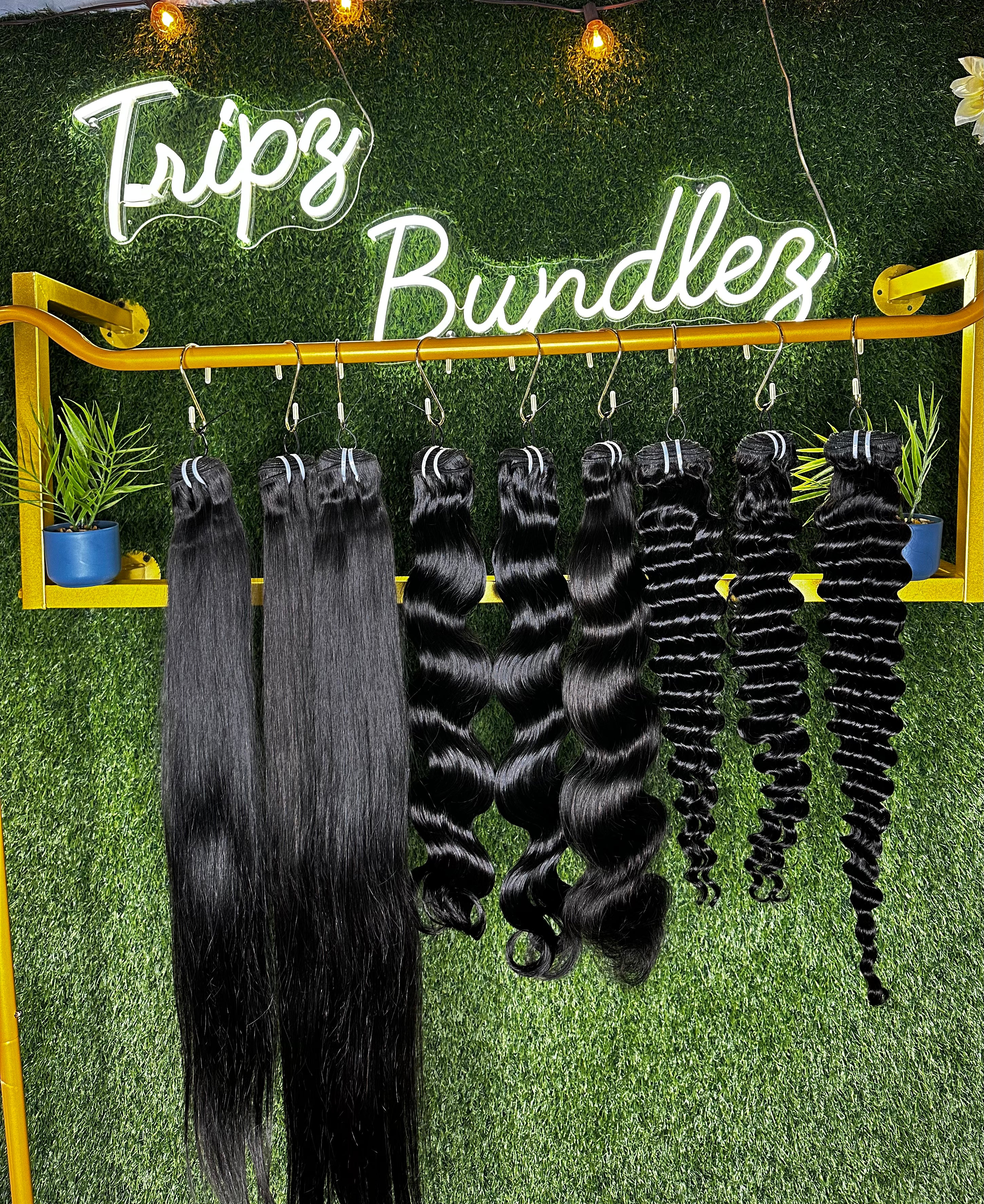 RAW DOUBLE WEFT EXTENSIONS  💎💎T'LUX💎💎 "TRIPZ LUXURY HAIR LINE"