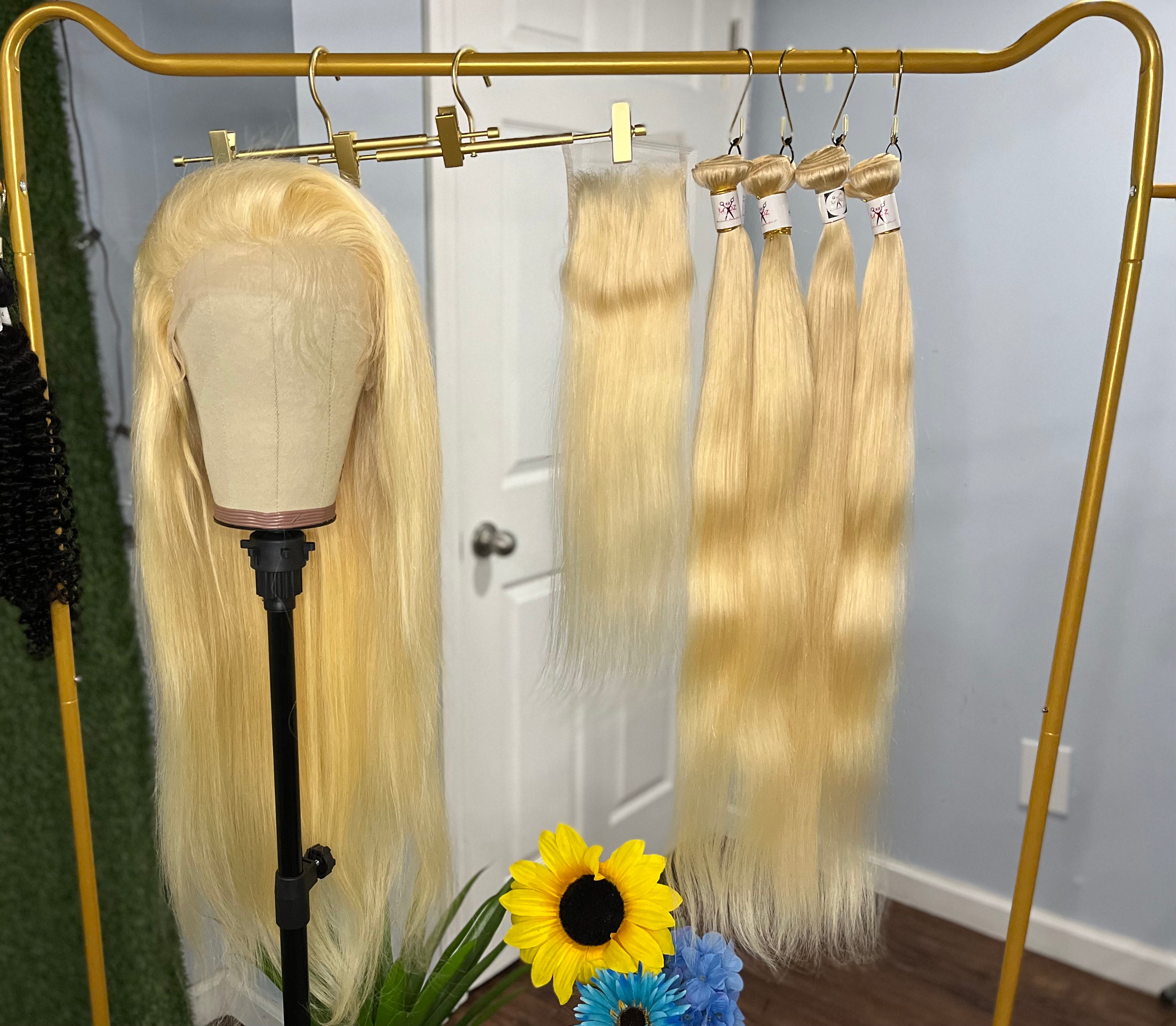 TOP VIRGIN. 613 Straight And Body Wave Bundles