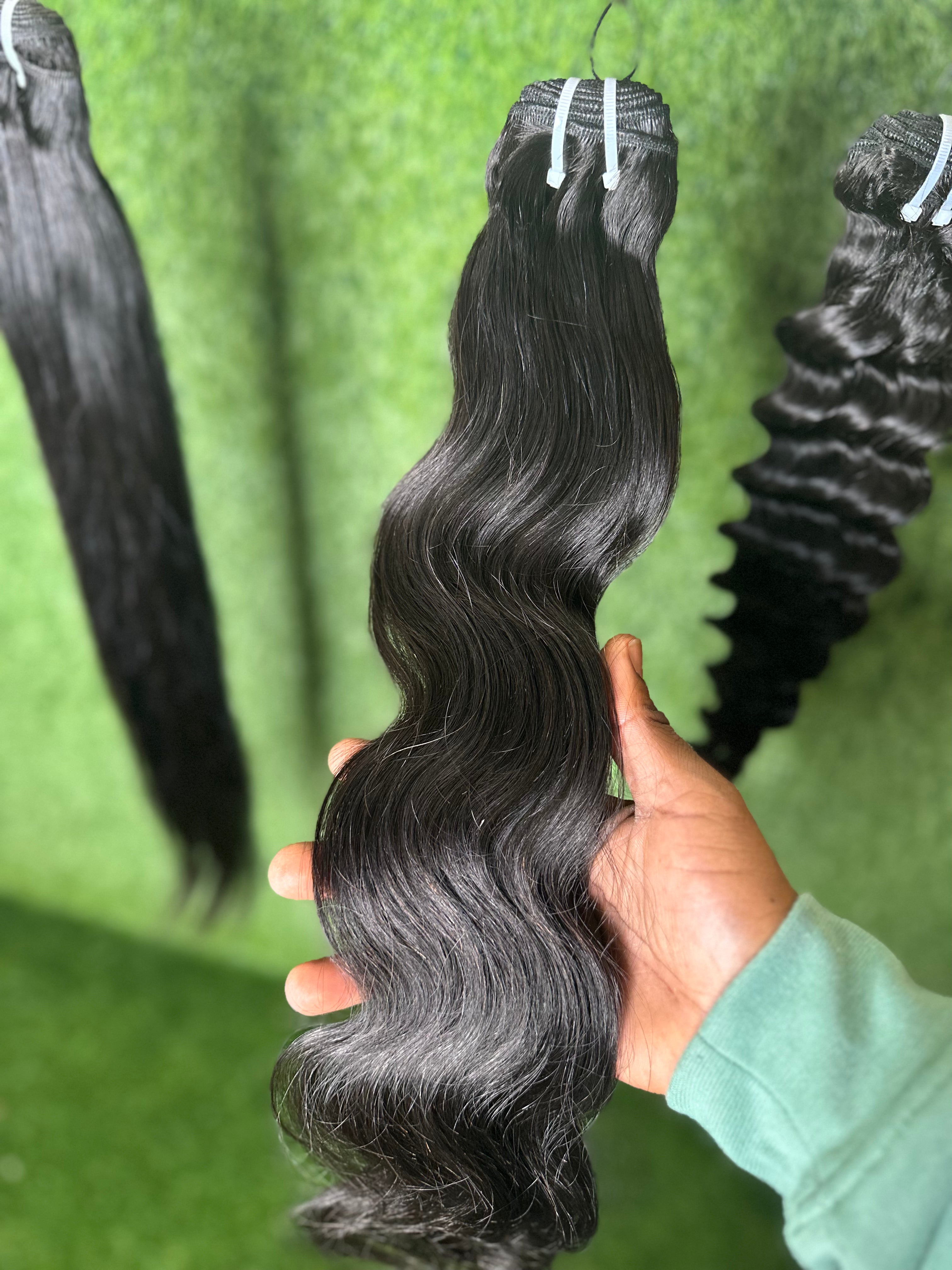 RAW DOUBLE WEFT EXTENSIONS  💎💎T'LUX💎💎 "TRIPZ LUXURY HAIR LINE"