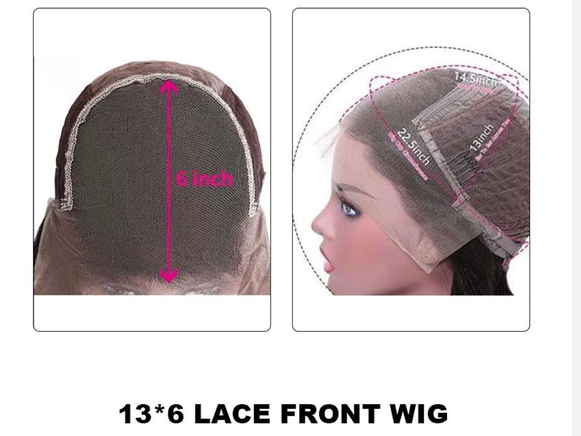 TOP VIRGIN 13*6 Lace Frontal Wigs