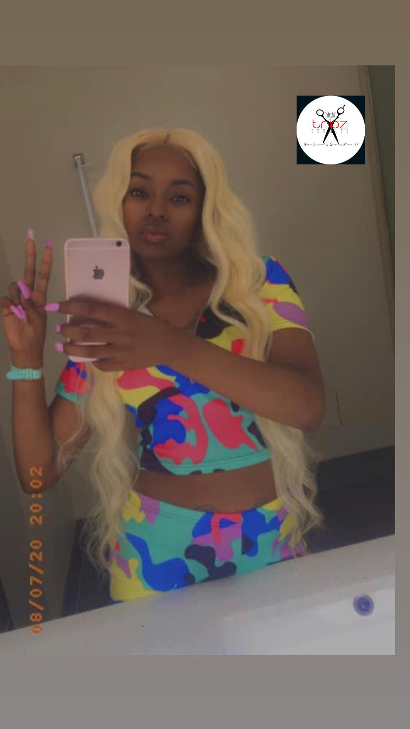 TOP VIRGIN. 613 Straight And Body Wave Bundles