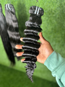 RAW DOUBLE WEFT EXTENSIONS  💎💎T'LUX💎💎 "TRIPZ LUXURY HAIR LINE"